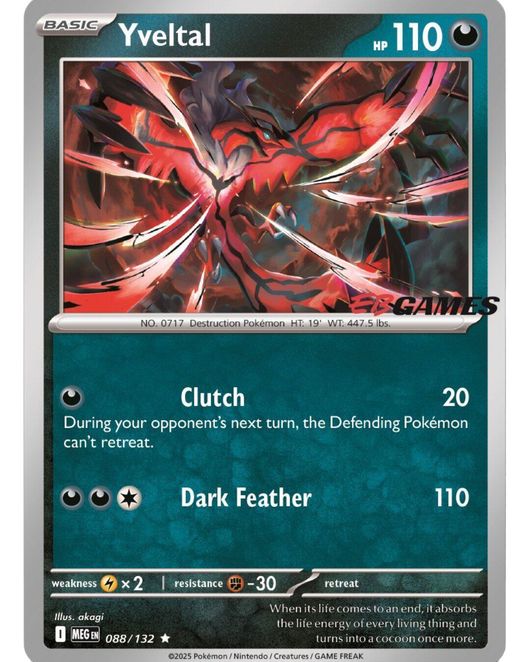 Yveltal (EB Games) MCAP - 088/132