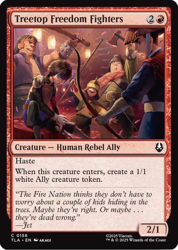 Treetop Freedom Fighters TLA - 156