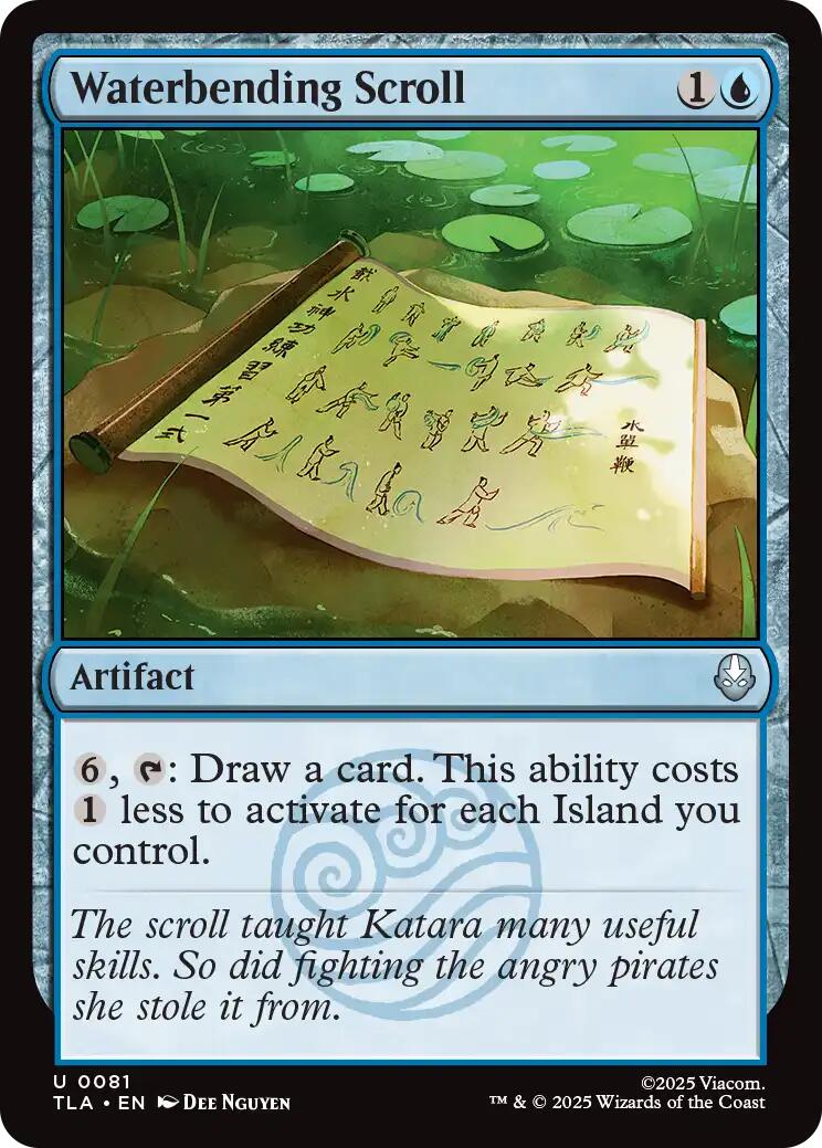 Waterbending Scroll TLA - 81