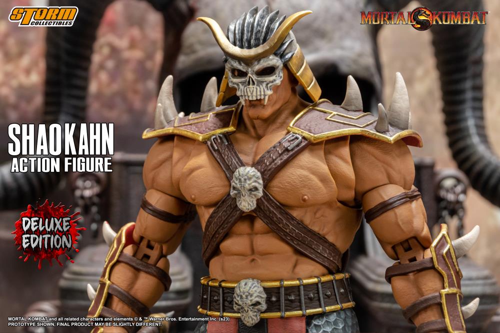 Storm Collectibles - Mortal Kombat Shao Kahn - Deluxe - 1/12 Scale (Sub-Par Packaging)