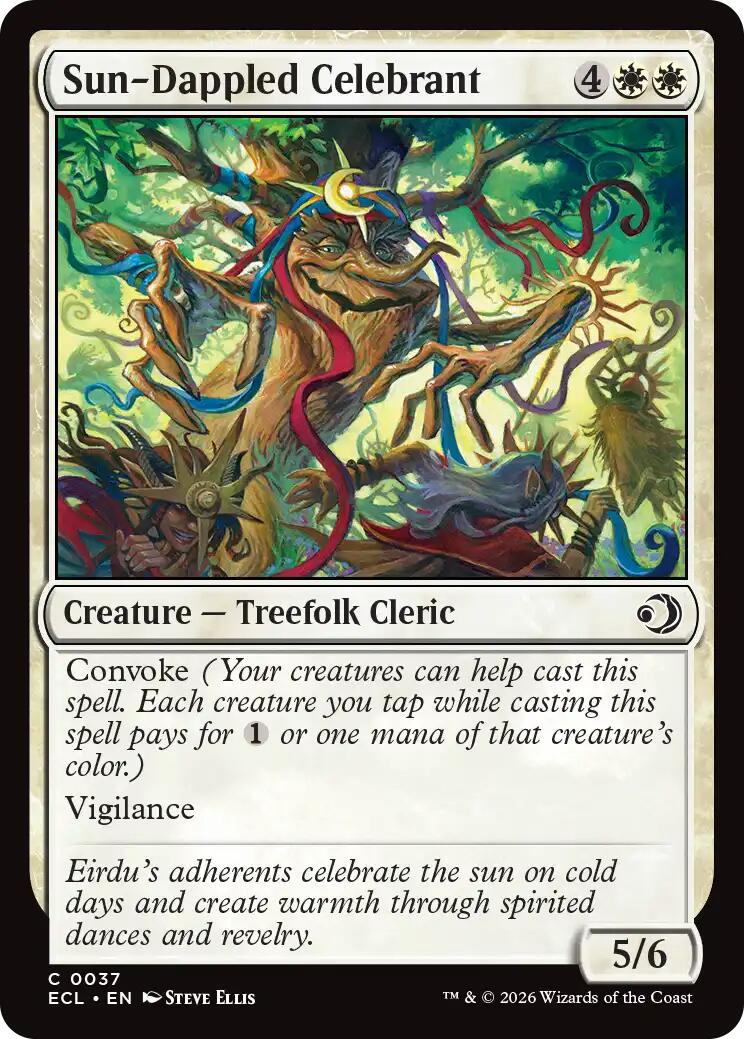 Sun-Dappled Celebrant ECL - 37