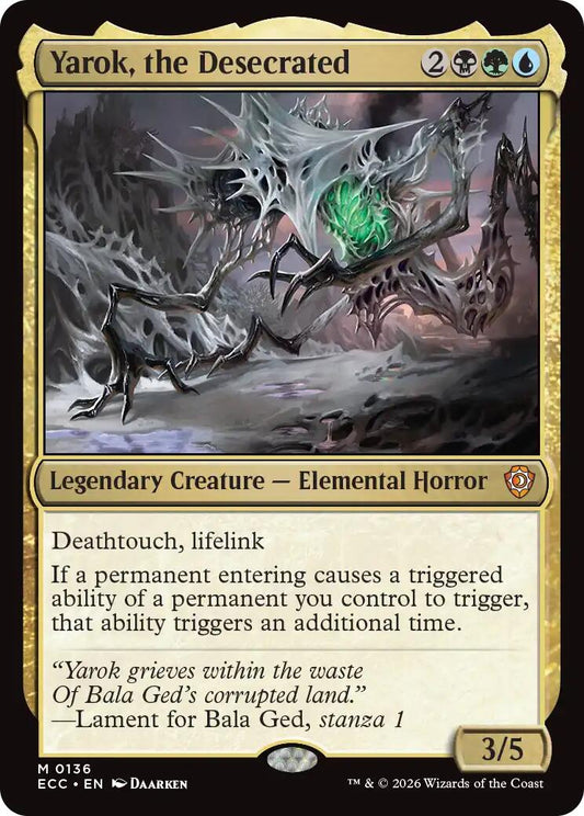 Yarok, the Desecrated ECC - 136
