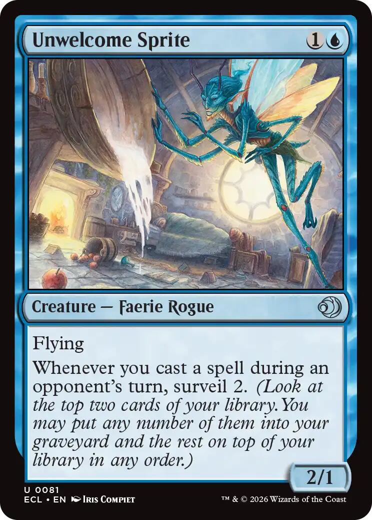 Unwelcome Sprite ECL - 81