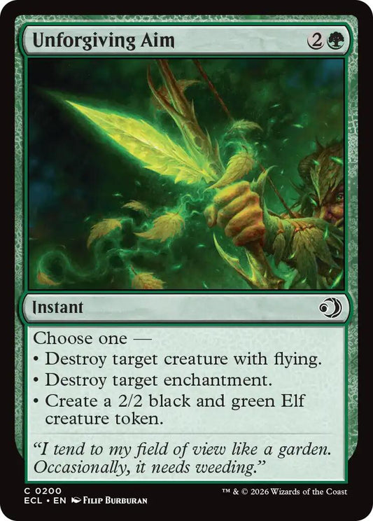 Unforgiving Aim ECL - 200
