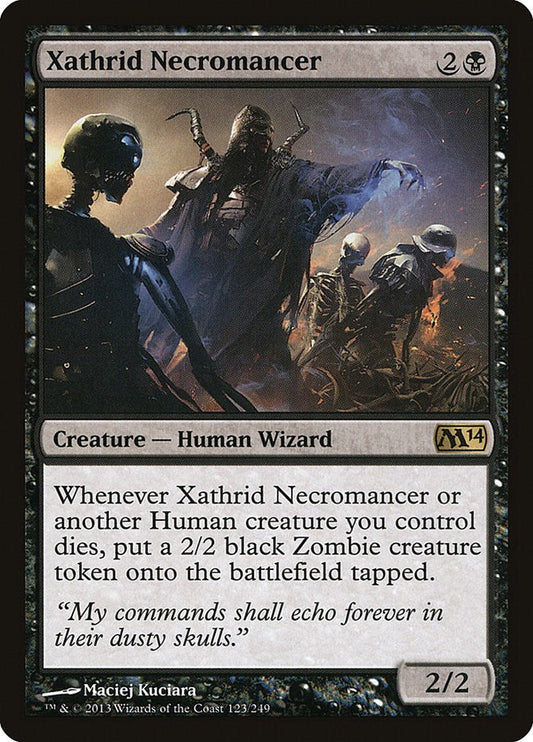Xathrid Necromancer M14 - 123