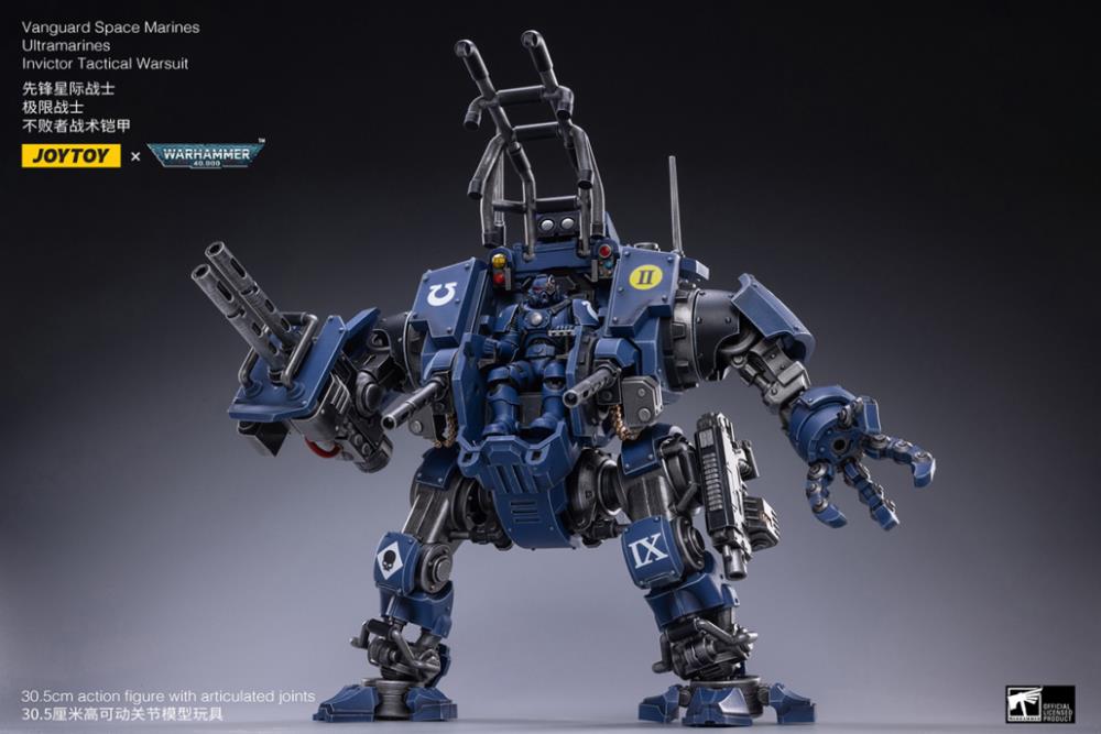 Warhammer 40K Space Marine - Ultramarine - Invictor Tactical Warsuit SET