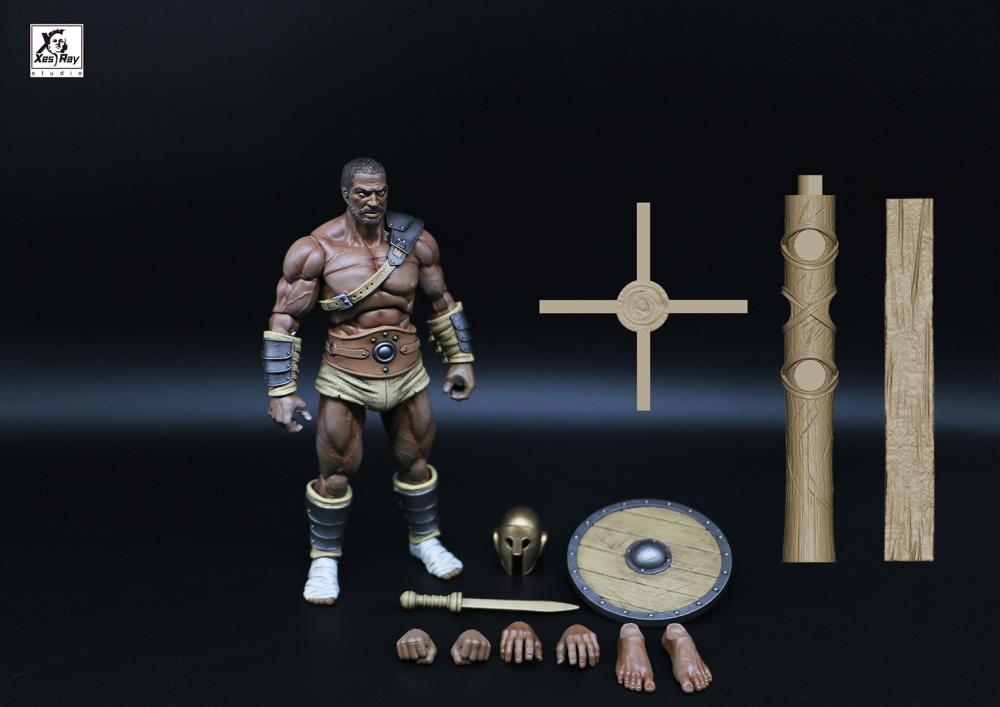 XesRay Studios - Gladiator Trainee 1 - Gold Combatants