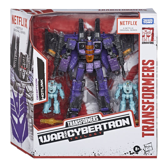 Transformers War for Cybertron Series-Inspired Decepticon Hotlink 3-Pack