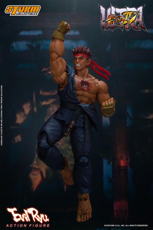 storm collectibles Ultra Street Fighter IV Evil Ryu 1/12 Scale Figure