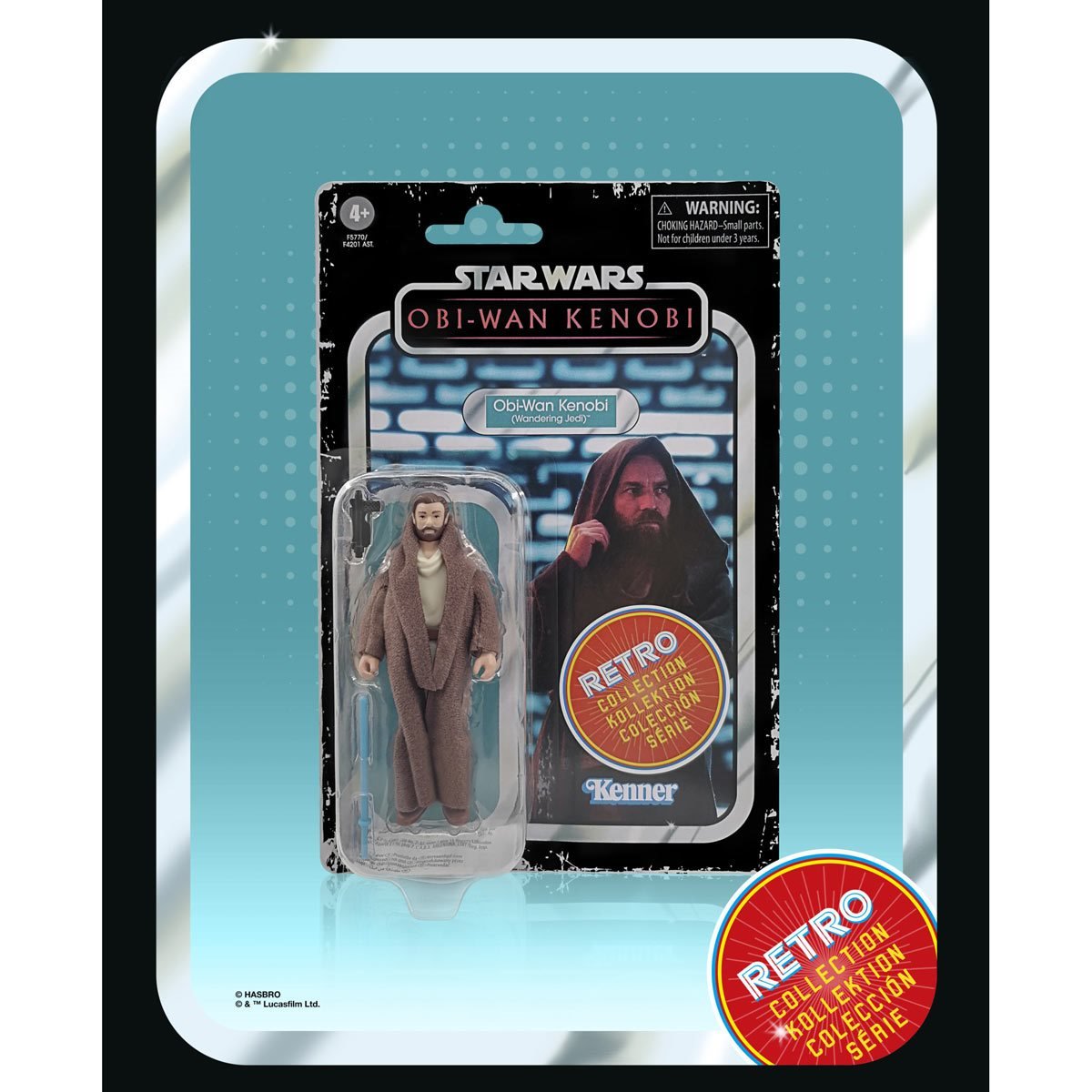 Star Wars The Retro Collection Obi-Wan Kenobi (Wandering Jedi) 3 3/4-Inch Action Figure