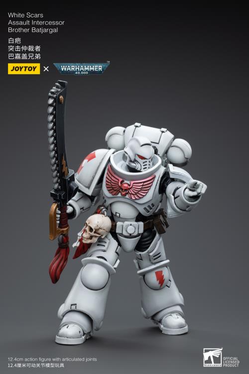 Warhammer 40k - White Scars - Assault Intercessor Brother Batjargal