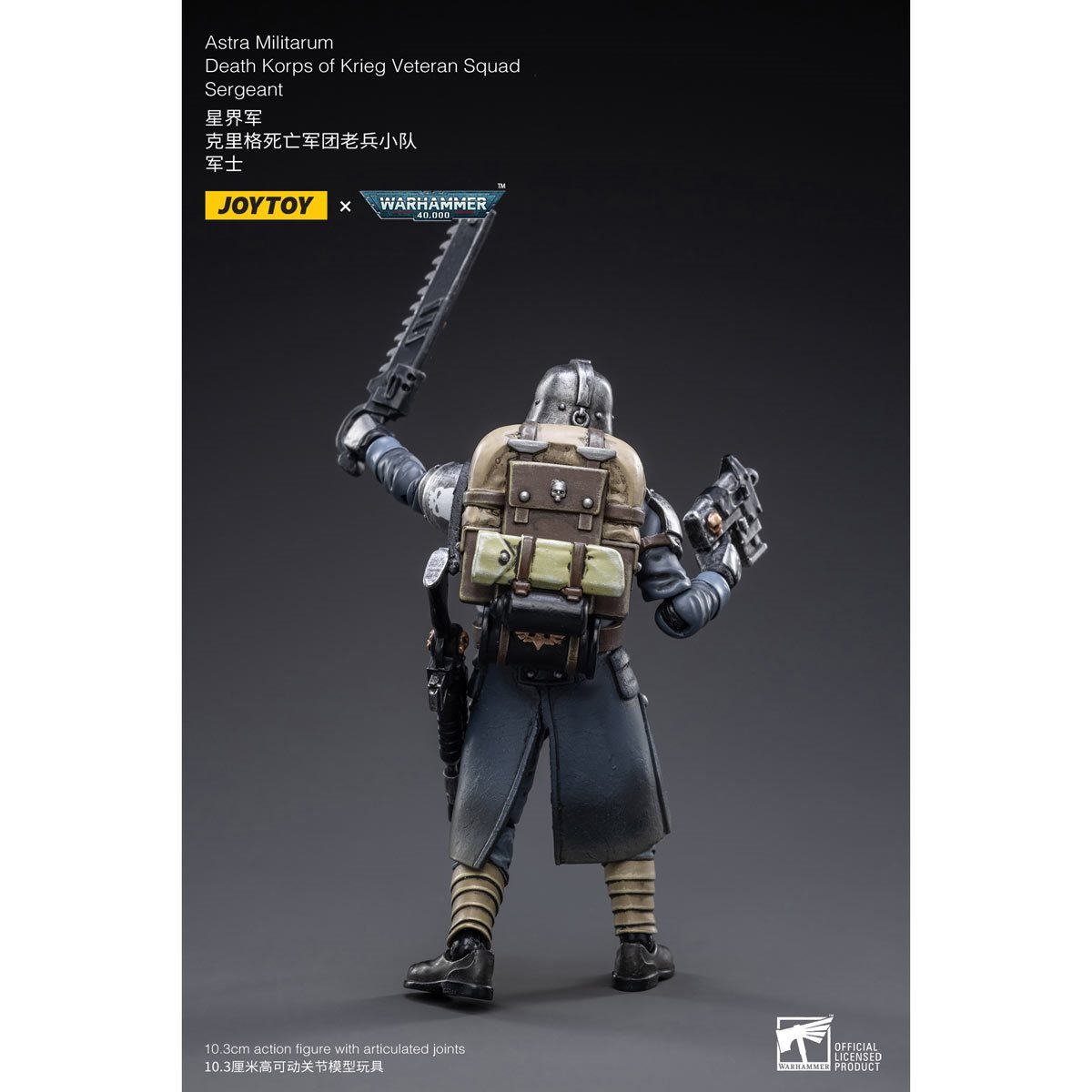Warhammer 40K - Death Korps of Krieg Veteran Squad Guardsman - Squad Sergeant