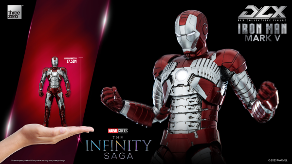 ThreeZero - Marvel Studios: The Infinity Saga: DLX Iron Man Mark 5