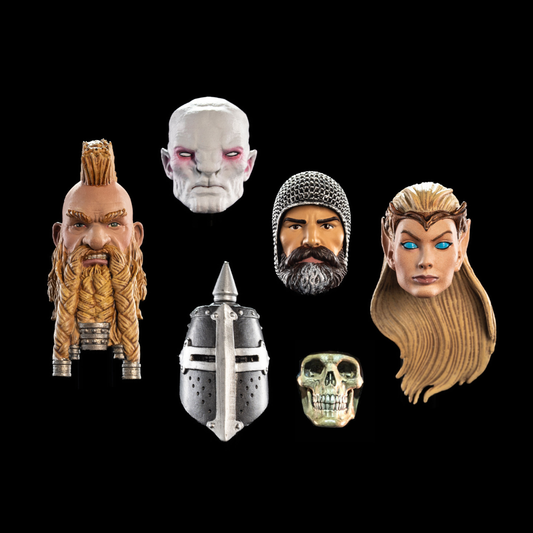 Mythic Legions: The Roleplaying Game - Set of 5 Heads Pack (Preorder Q4 2026)