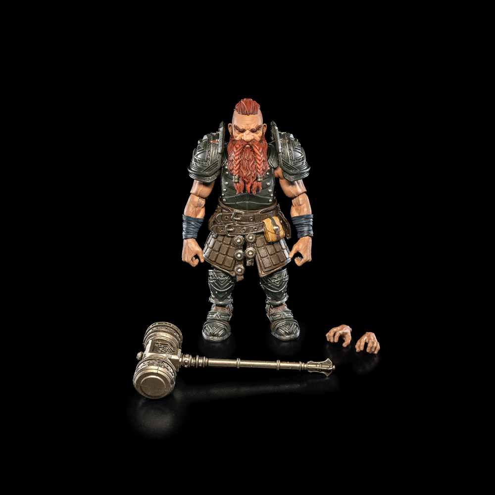Mythic Legions: The Roleplaying Game - Dwarf Fighter (Base Player) Action Figure (Preorder Q4 2026)