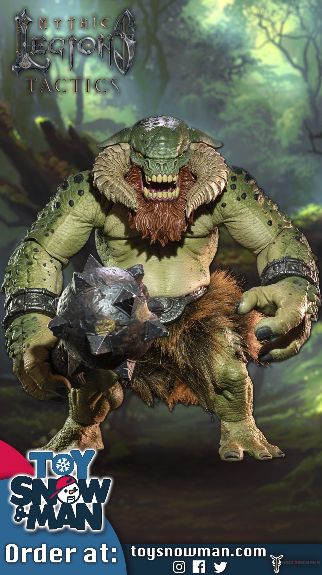 Forest Troll 2 (Legion of Arethyr) - Mythic Legions: All-Stars