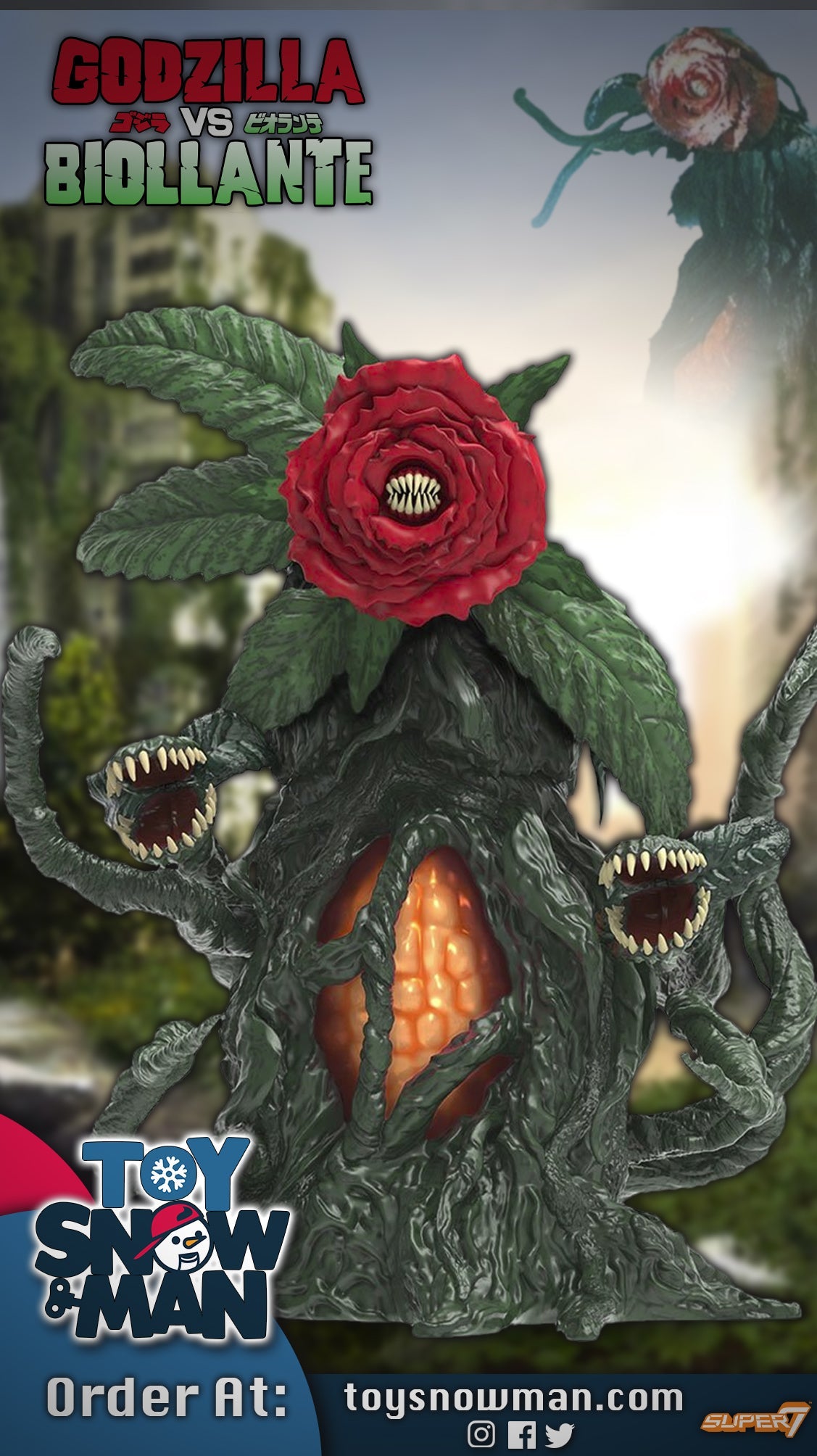 Toho Ultimates - Godzilla Vs Biollante - Biollante