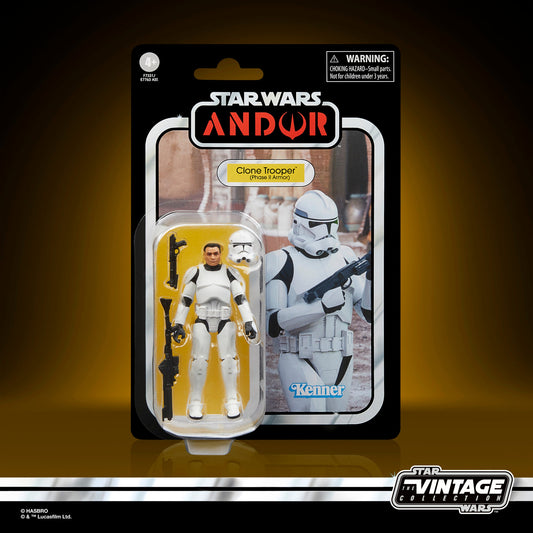 Star Wars The Vintage Collection Phase II Clone Trooper - Andor (Sub-Par Packaging)