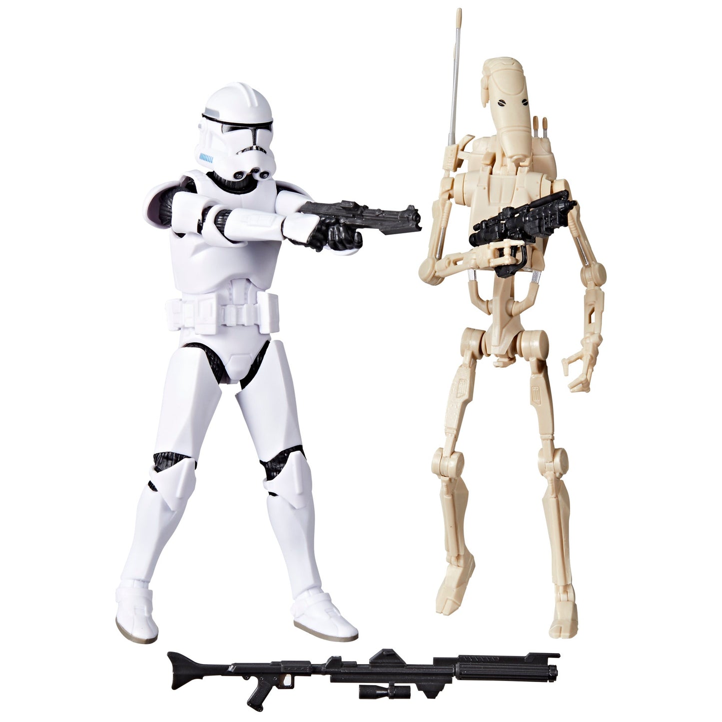 Star Wars The Black Series Clone Trooper & Battle Droid