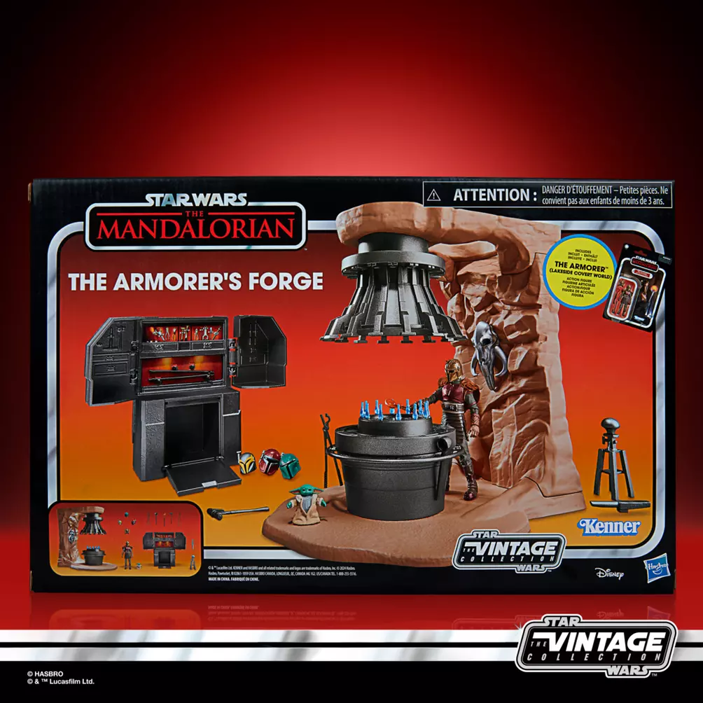 Star Wars The Vintage Collection 3.75 Inch Scale Playset - The Armorer's Forge - exclusive