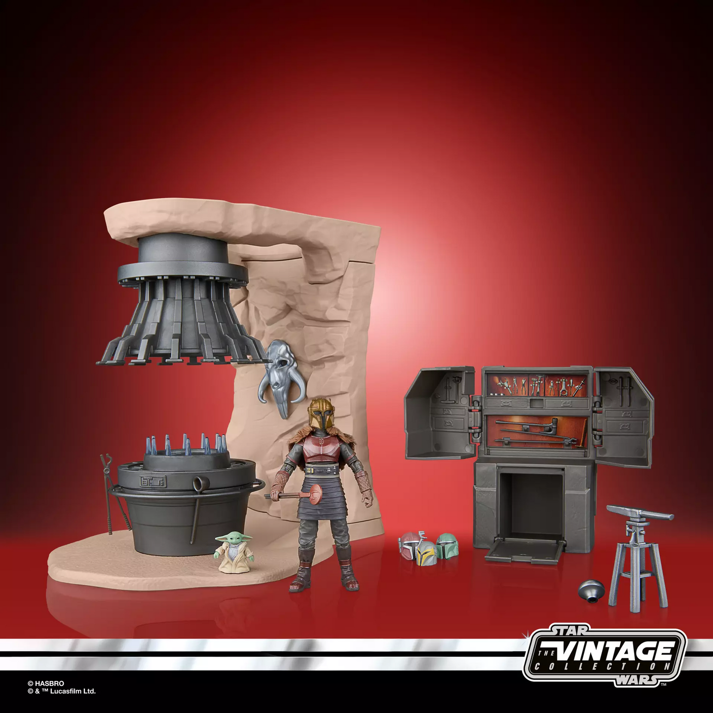 Star Wars The Vintage Collection 3.75 Inch Scale Playset - The Armorer's Forge - exclusive