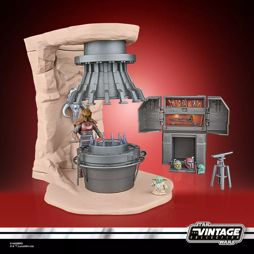 Star Wars The Vintage Collection 3.75 Inch Scale Playset - The Armorer's Forge - exclusive