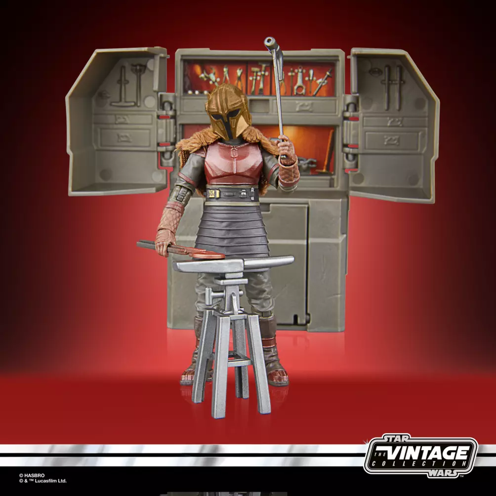 Star Wars The Vintage Collection 3.75 Inch Scale Playset - The Armorer's Forge - exclusive
