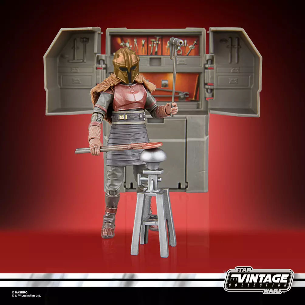 Star Wars The Vintage Collection 3.75 Inch Scale Playset - The Armorer's Forge - exclusive