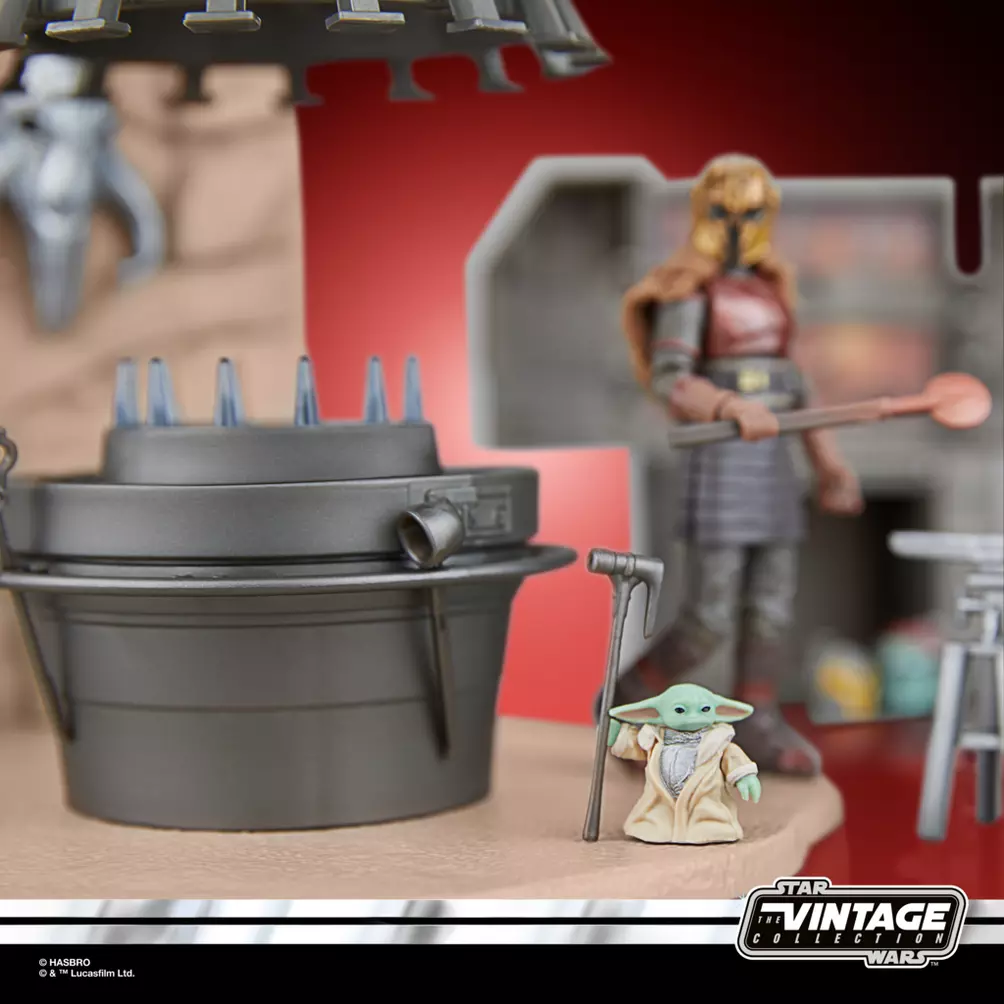 Star Wars The Vintage Collection 3.75 Inch Scale Playset - The Armorer's Forge - exclusive