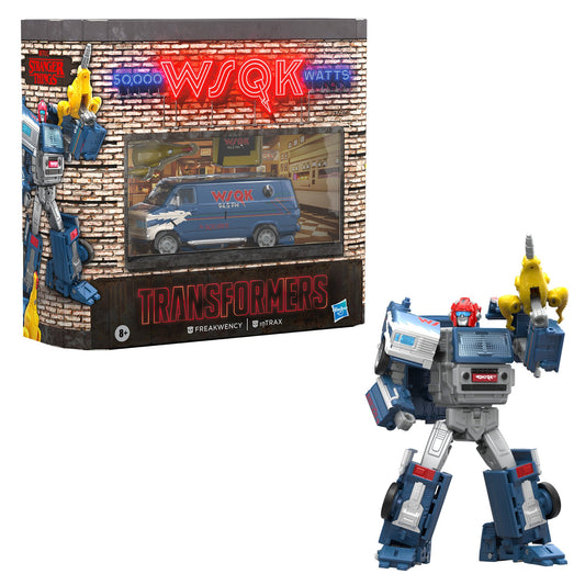 Stranger Things x Transformers Freakwency & 8-Trax Figures (Preorder Jun 2026)