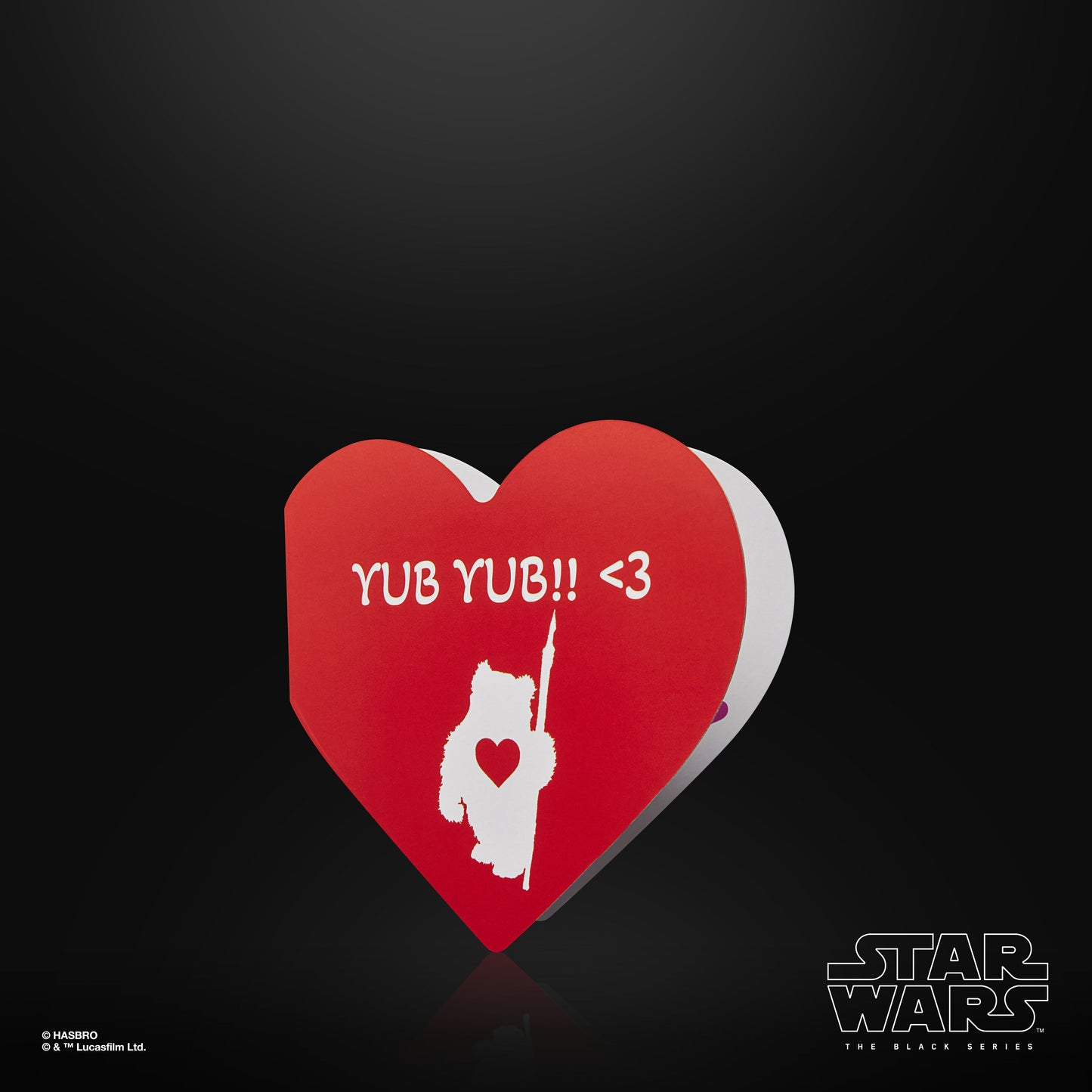 Star Wars The Black Series Ewok (Valentine's Day Edition)