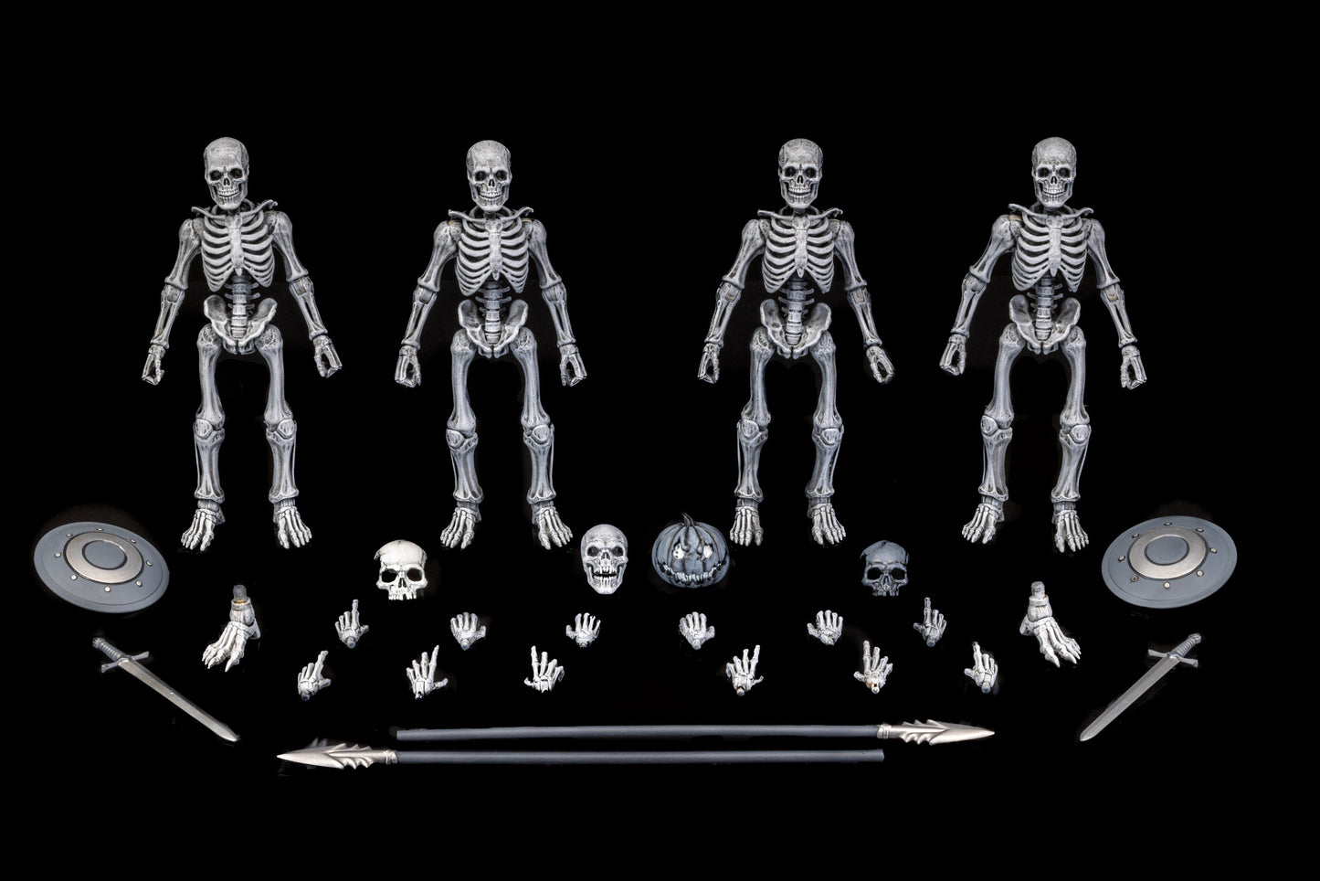 Mythic Legions - Graveyard Skeletons 4-pack