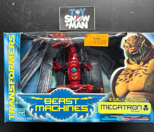Transformers Beast Machines Vehicon Dragon Megatron