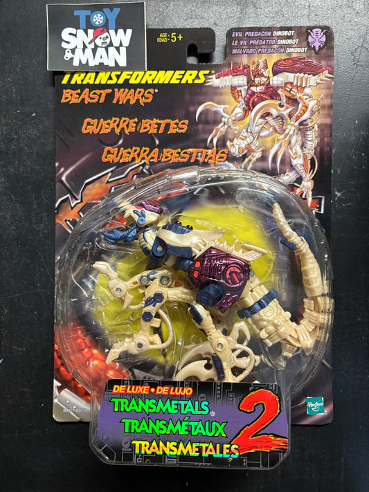 Transformers Beast Wars Deluxe Transmetals 2 Evil Predacon Dinobot