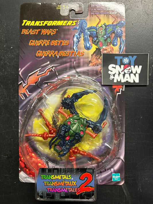 Transformers Beast Wars Transmetals 2 Evil Predacon Scarem