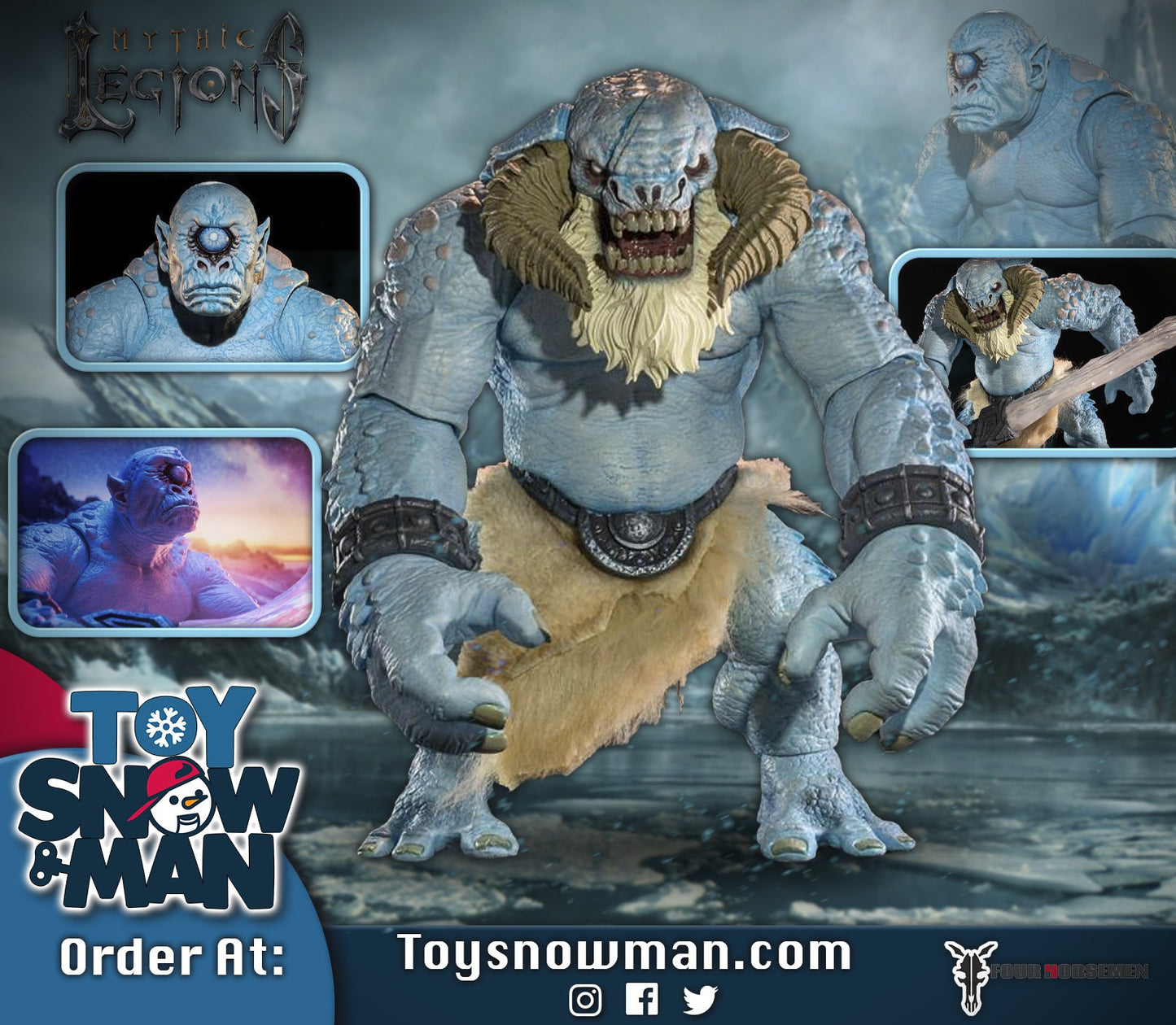 Ice Troll 2 - Mythic Legions: All-Stars Trolls