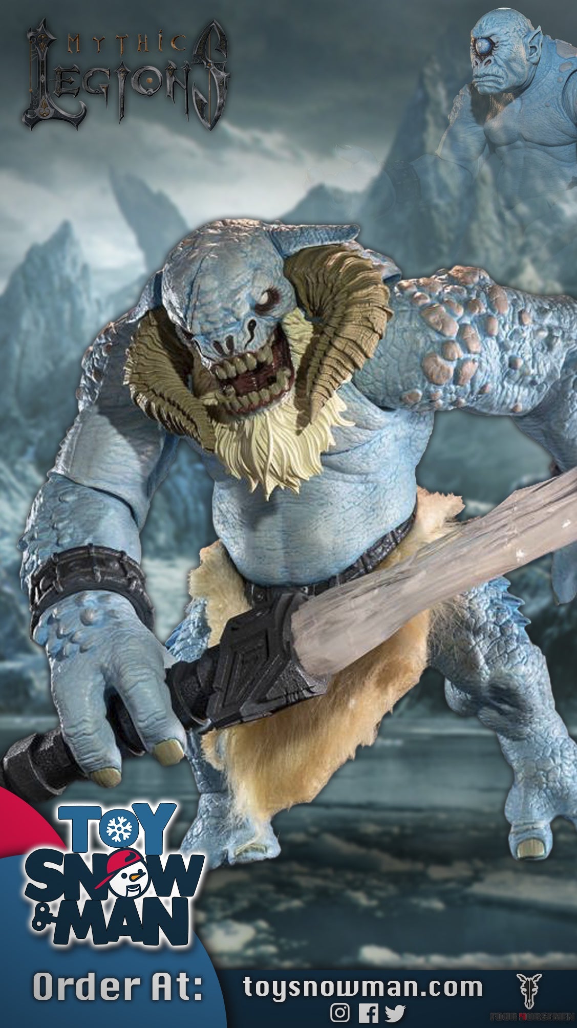 Ice Troll 2 - Mythic Legions: All-Stars Trolls