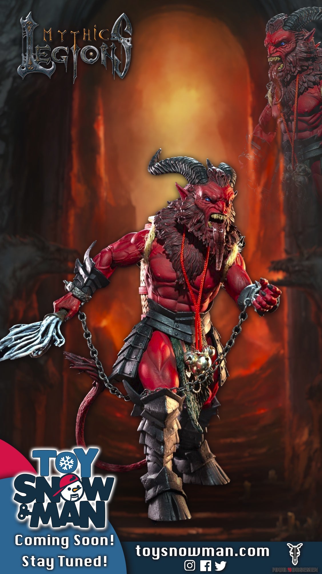 Mythic Legions -FIGURA OBSCURA: KRAMPUS - Exclusive