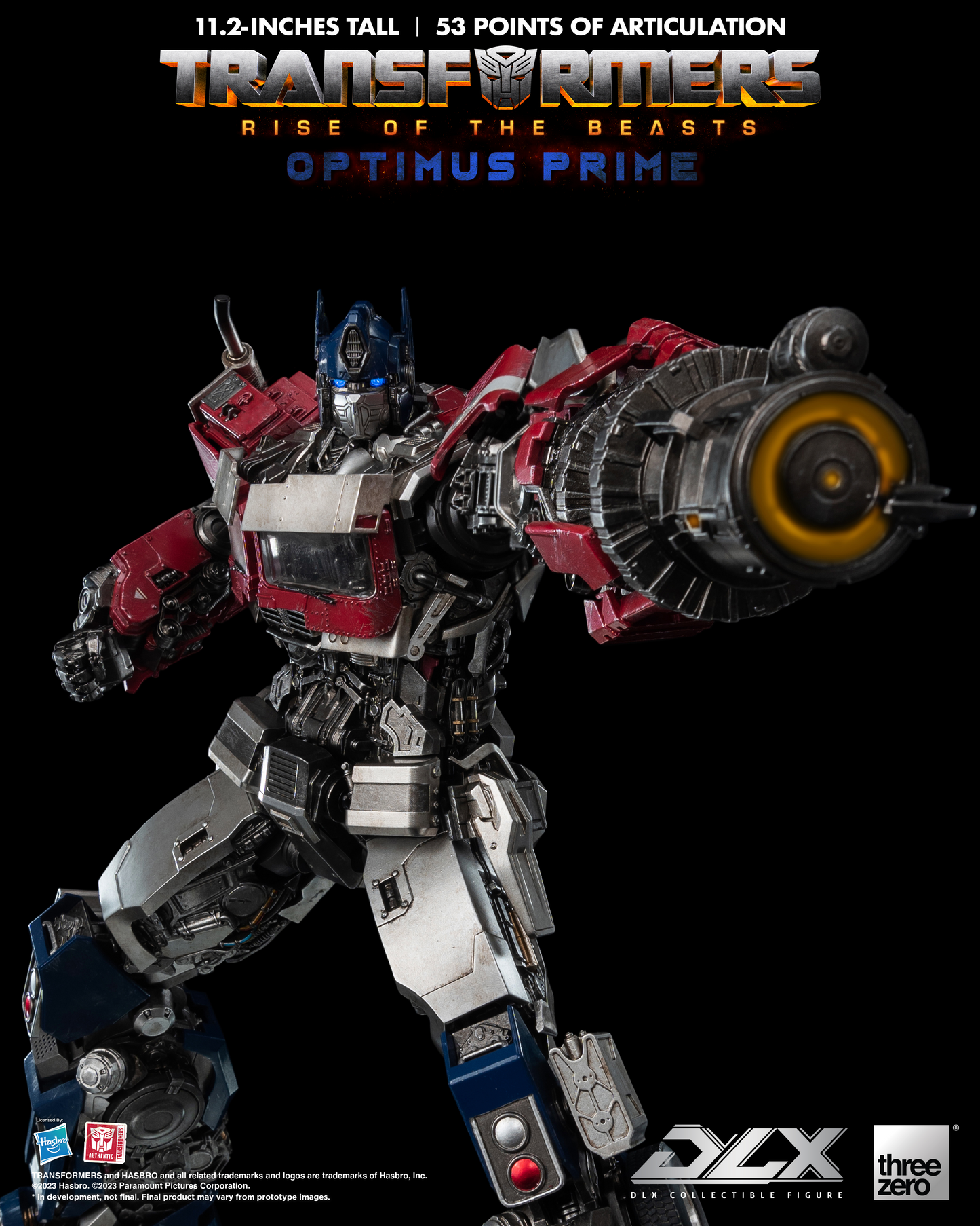 ThreeZero - Transformers: Rise of the Beasts - DLX Optimus Prime
