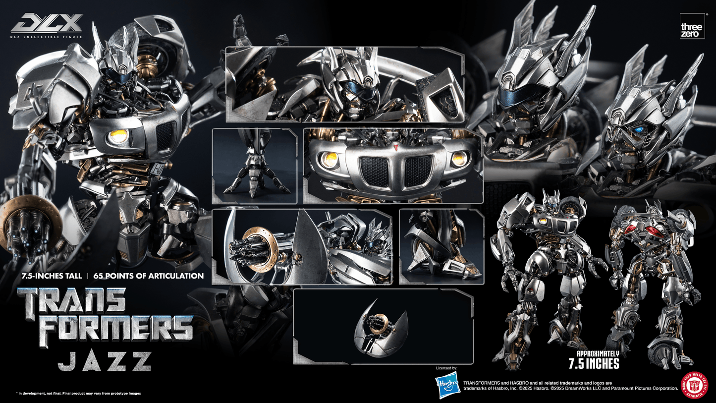 Transformers DLX Scale Collectible Series Jazz Action Figure (Preorder March/April 2026)