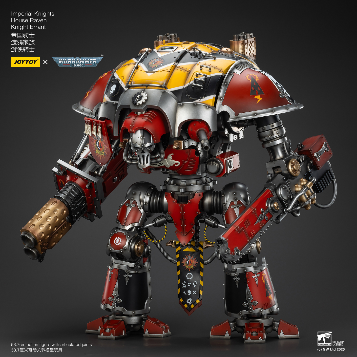 Warhammer 40K - Imperial Knights - House Raven Knight Errant