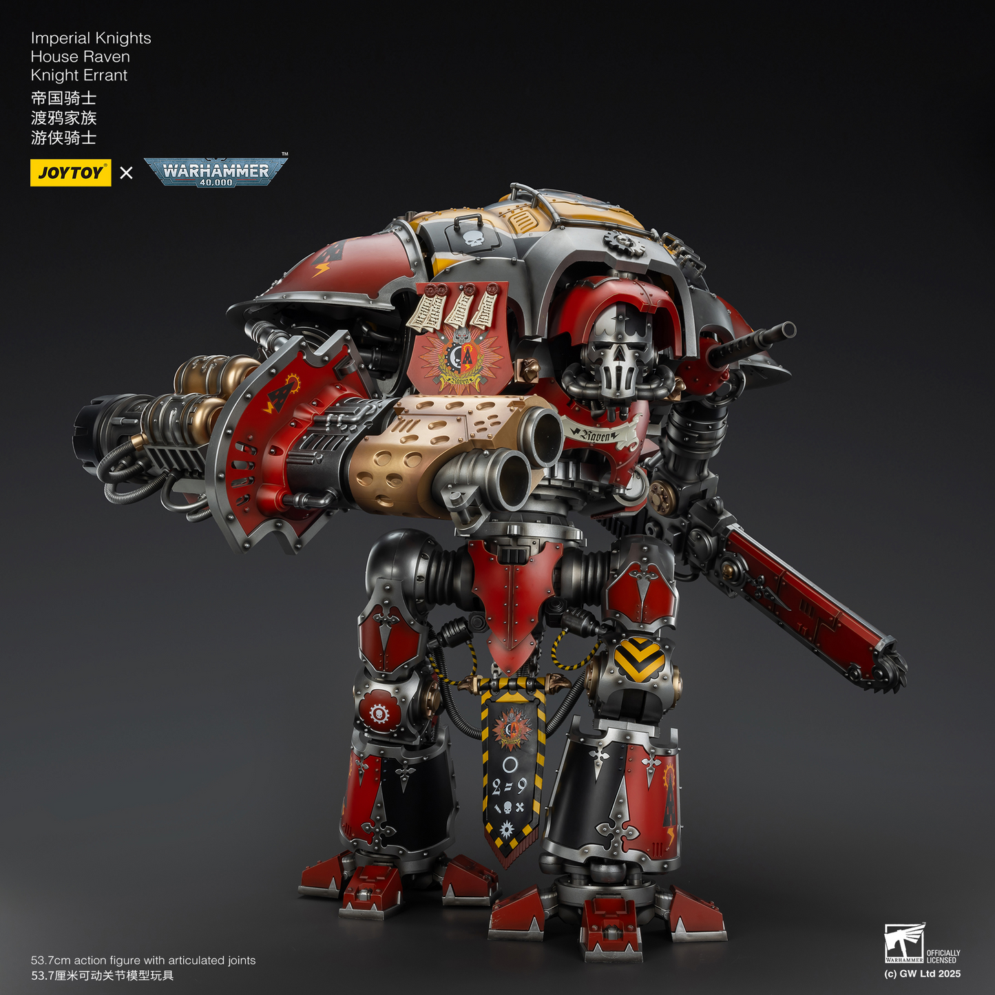 Warhammer 40K - Imperial Knights - House Raven Knight Errant