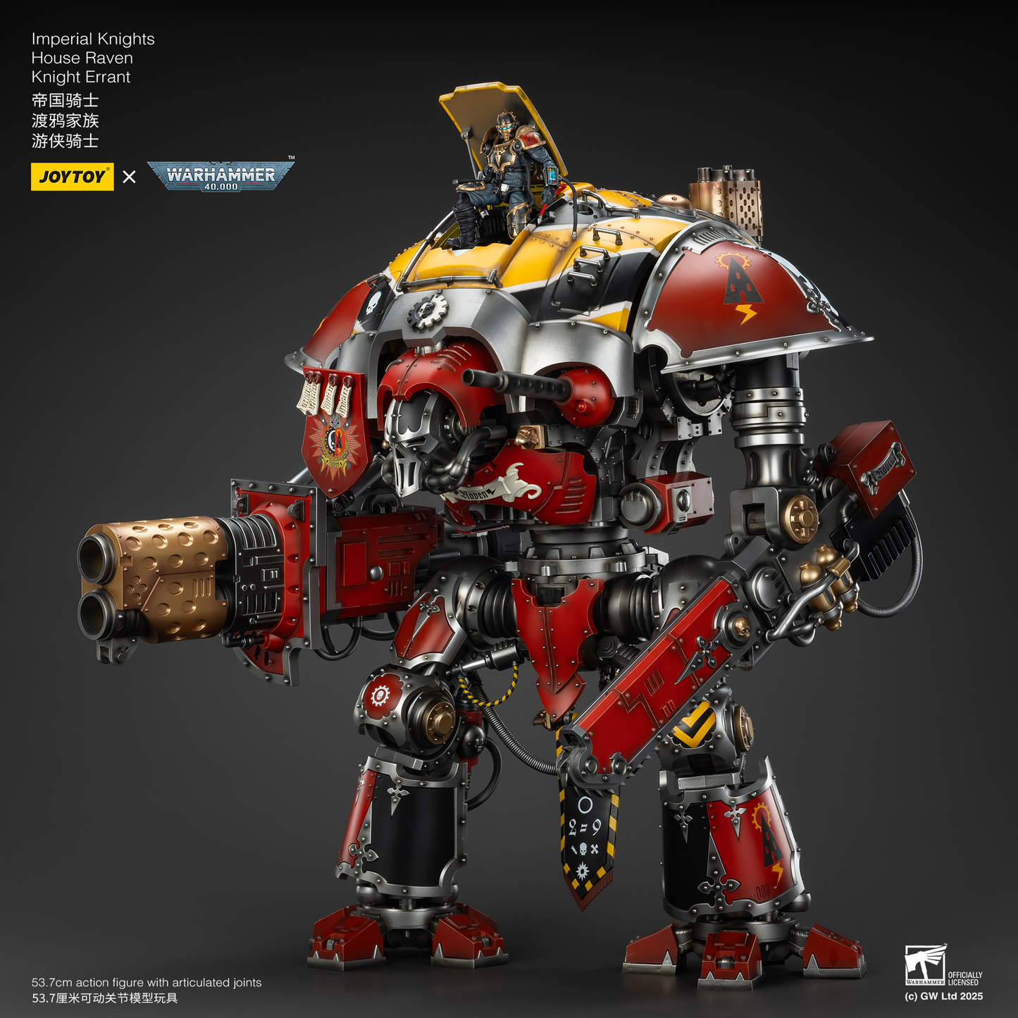 Warhammer 40K - Imperial Knights - House Raven Knight Errant