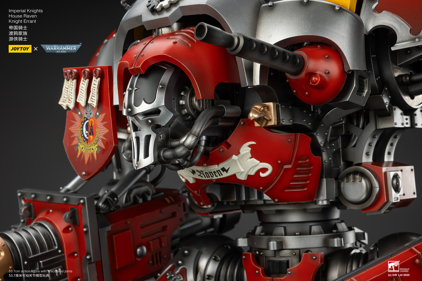Warhammer 40K - Imperial Knights - House Raven Knight Errant