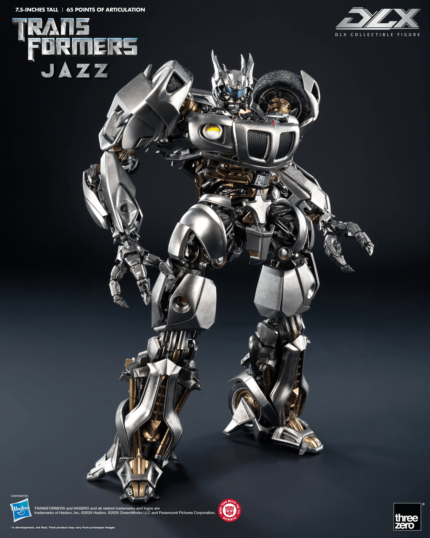Transformers DLX Scale Collectible Series Jazz Action Figure (Preorder March/April 2026)