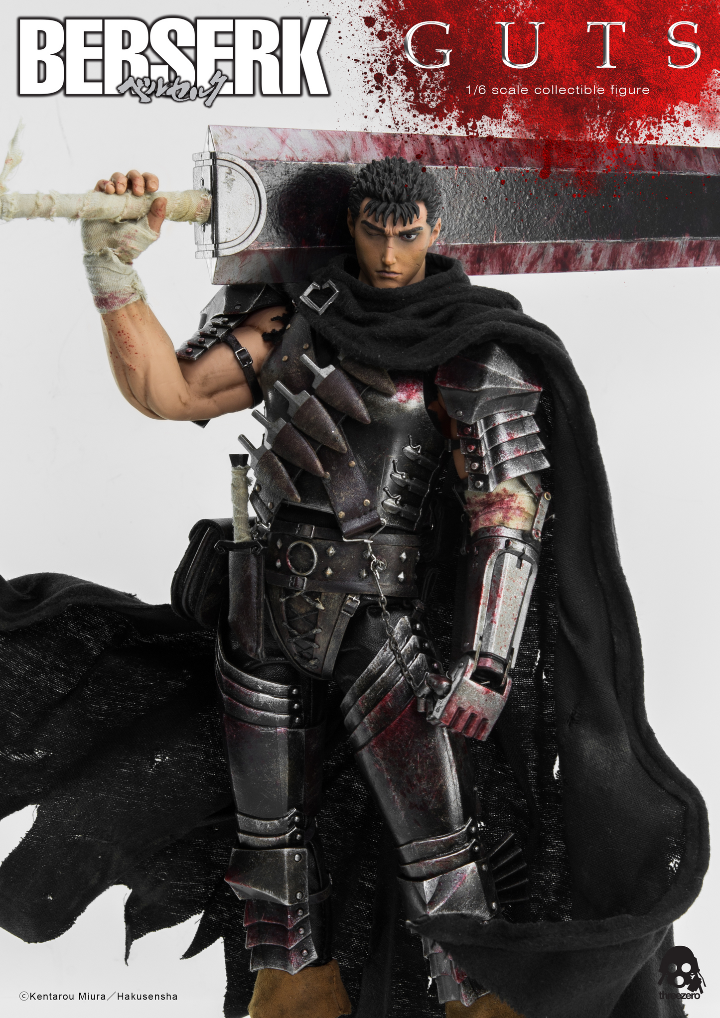 ThreeZero BERSERK - Guts Black Swordsman
