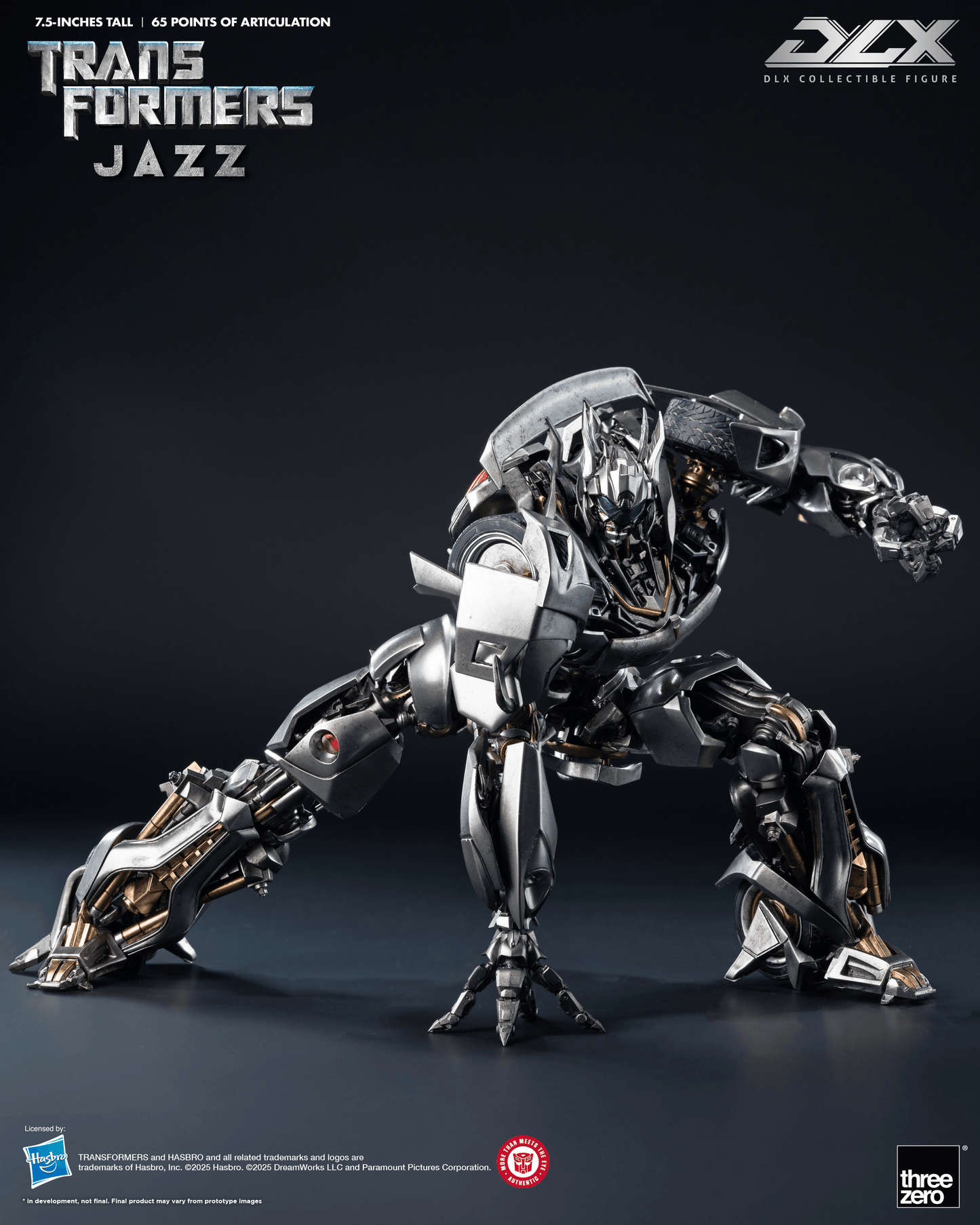 Transformers DLX Scale Collectible Series Jazz Action Figure (Preorder March/April 2026)