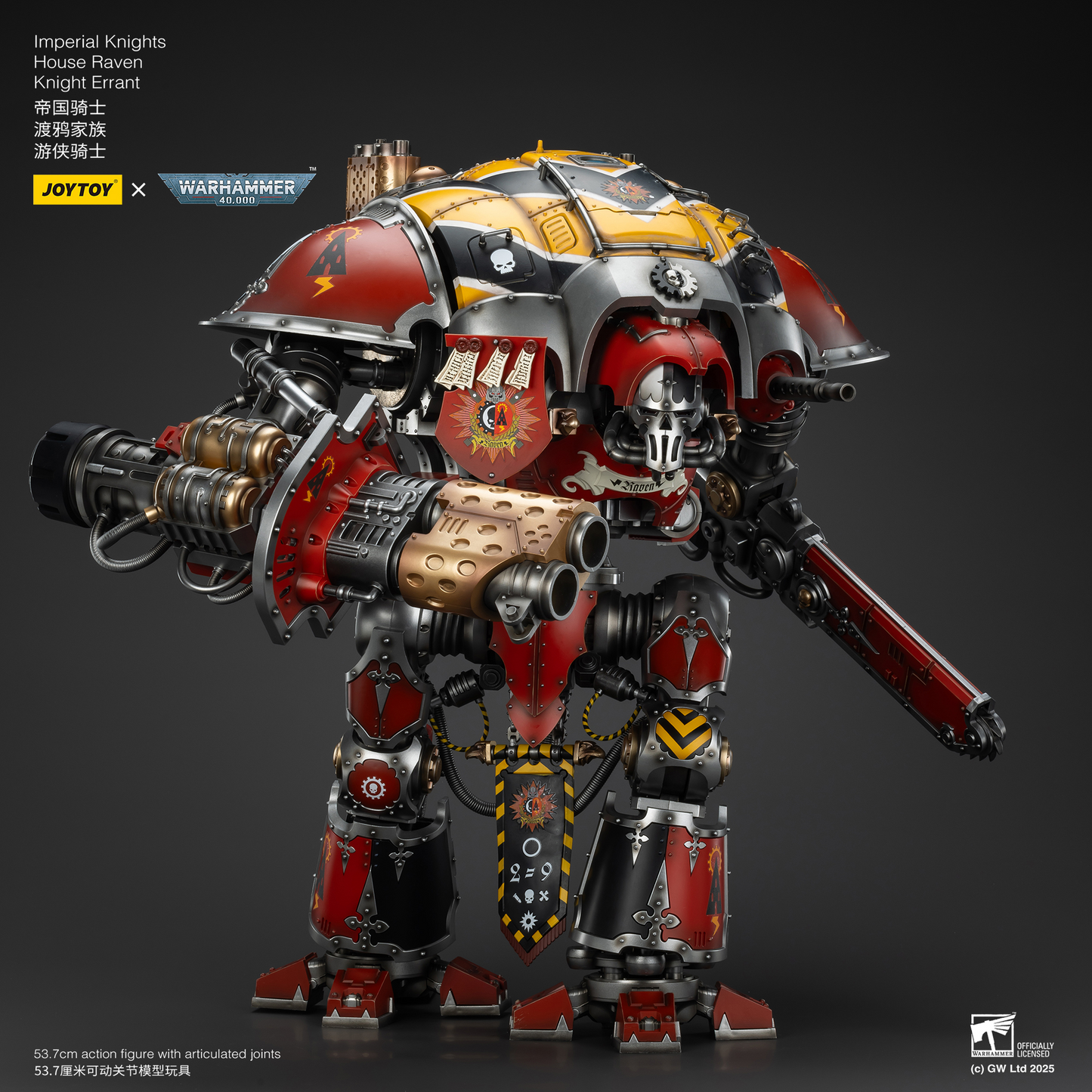 Warhammer 40K - Imperial Knights - House Raven Knight Errant