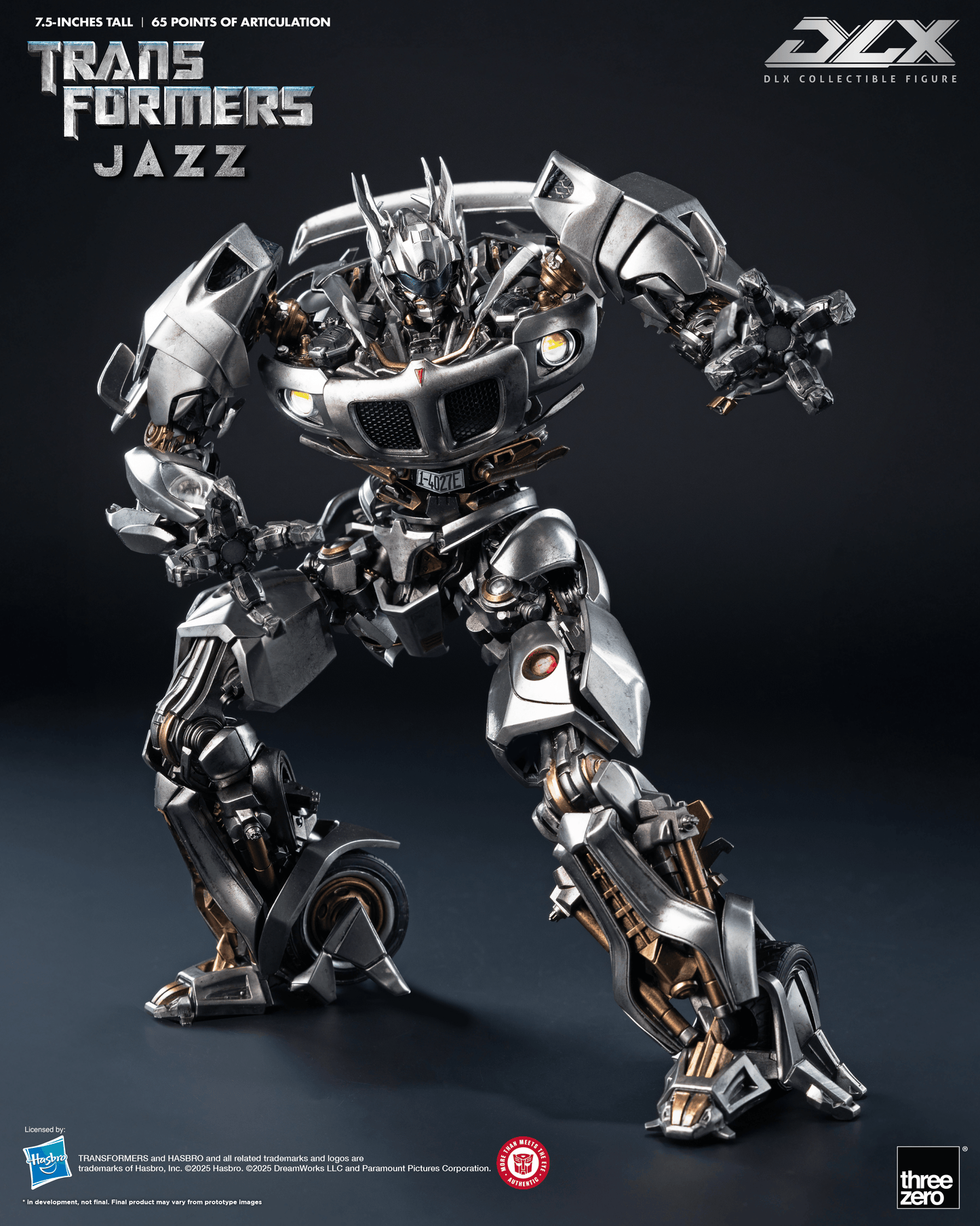 Transformers DLX Scale Collectible Series Jazz Action Figure (Preorder March/April 2026)