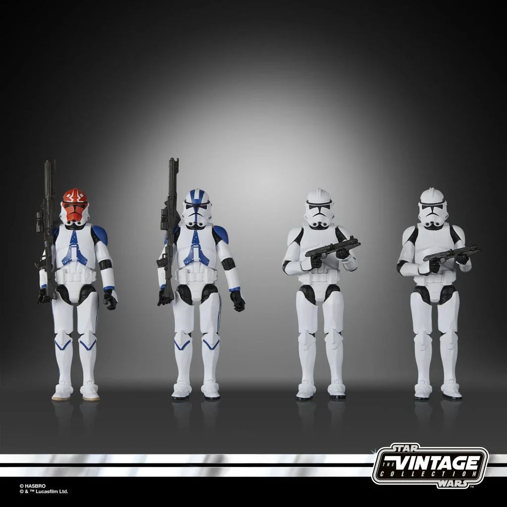 STAR WARS: THE VINTAGE COLLECTION PHASE II CLONE TROOPER 4-PACK